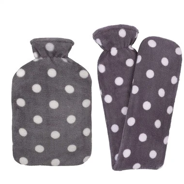 Forskellig form fleece varmtvandsflaskedæksel