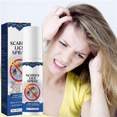 Hovedlus Loppe Flåt Lus Æg Fjernelse Behandling Spray