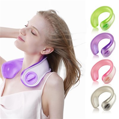 Bærbar genanvendelig halskølerindpakning